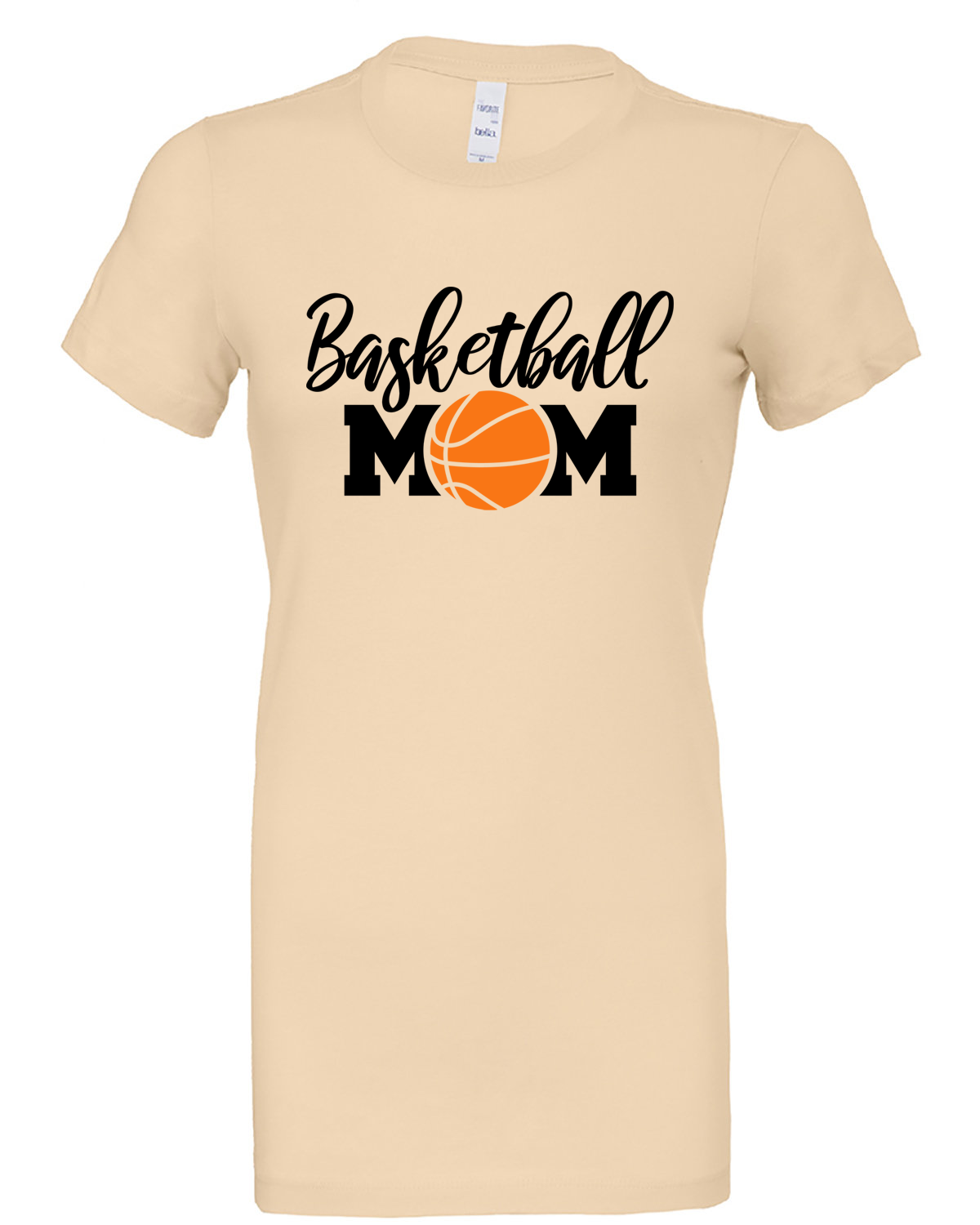 Short Sleeve  Basketball Mom Script